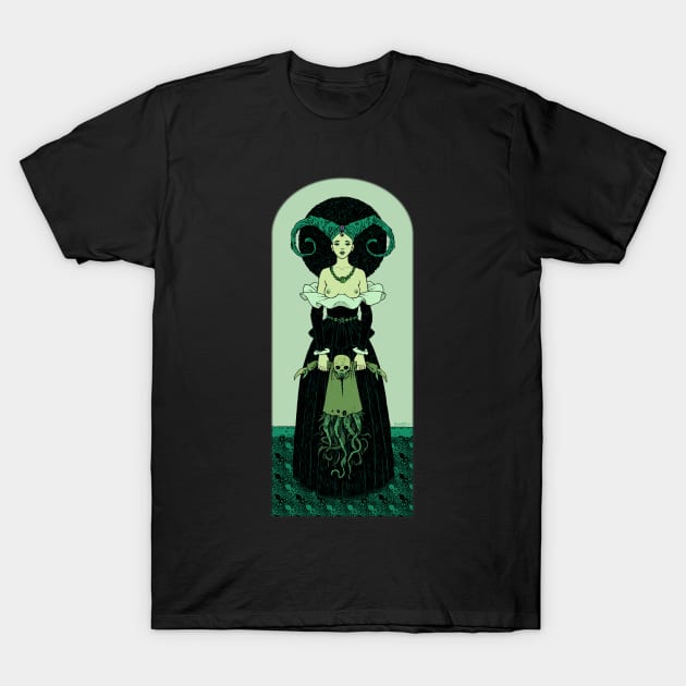 Alien Nurse T-Shirt by Krakenart